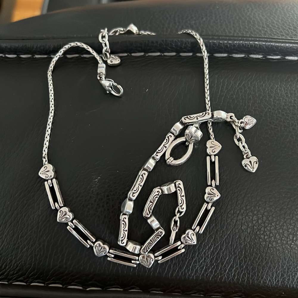 Brighton earrings necklace set.